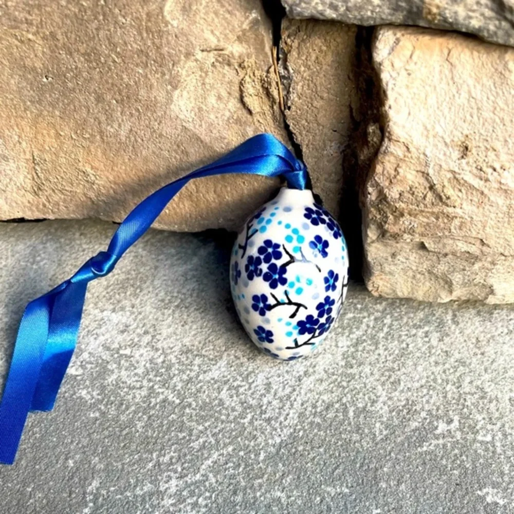 Polish Pottery-Terrain-Ceramic Easter Egg XS
